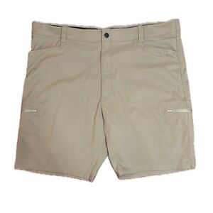 Wrangler Sz 44 Tan Cargo Shorts Lightweight Design‎